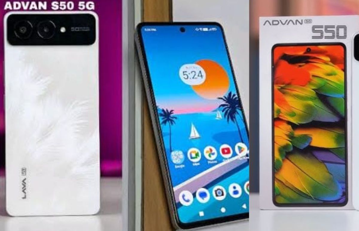 HP Advan S50 5G Hadir dengan Desain Tipis Bobot Ringan, Punya Kamera Lensa Utama 50MP 