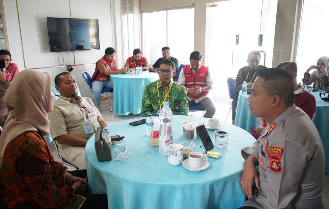 Perkuat Soliditas, Polres OKI Jalin Silaturahmi dengan PLN UP3 Ogan Ilir