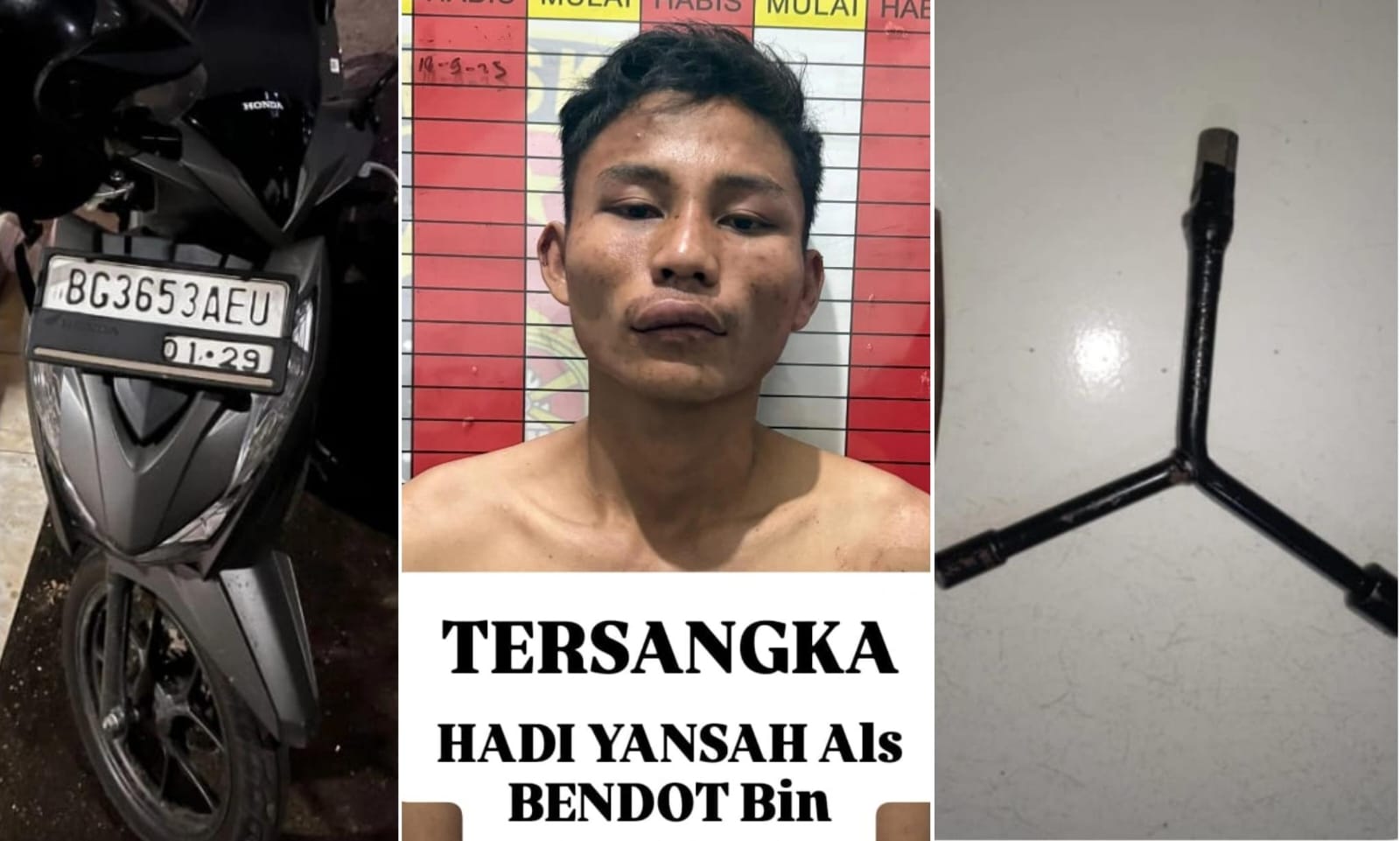 Gagal Bawa Sepeda Motor di Sukabangun Bendot Ditangkap Jatanras, Kawannya Kabur