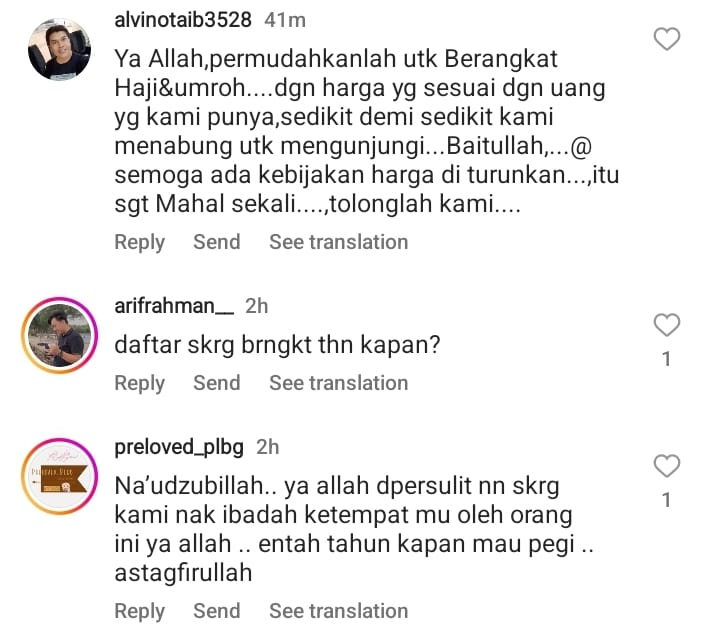 Biaya Haji 2023 Diusulkan Naik Jadi Rp69 Juta, Calon Jemaah di Palembang Menjerit