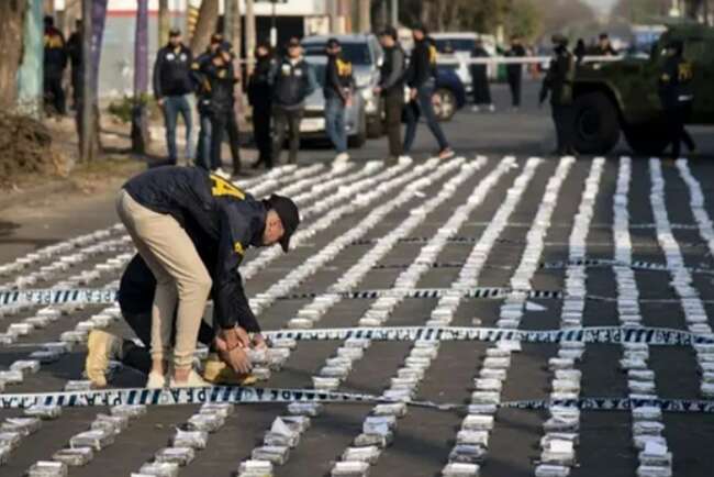 Polisi Argentina Gagalkan Pengiriman 1,6 Ton Kokain Tujuan Dubai, Nilainya 60 Juta Dolar