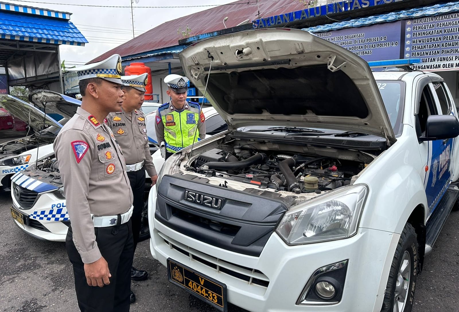 Jelang Ops Ketupat Musi, Satlantas Cek Ranmor