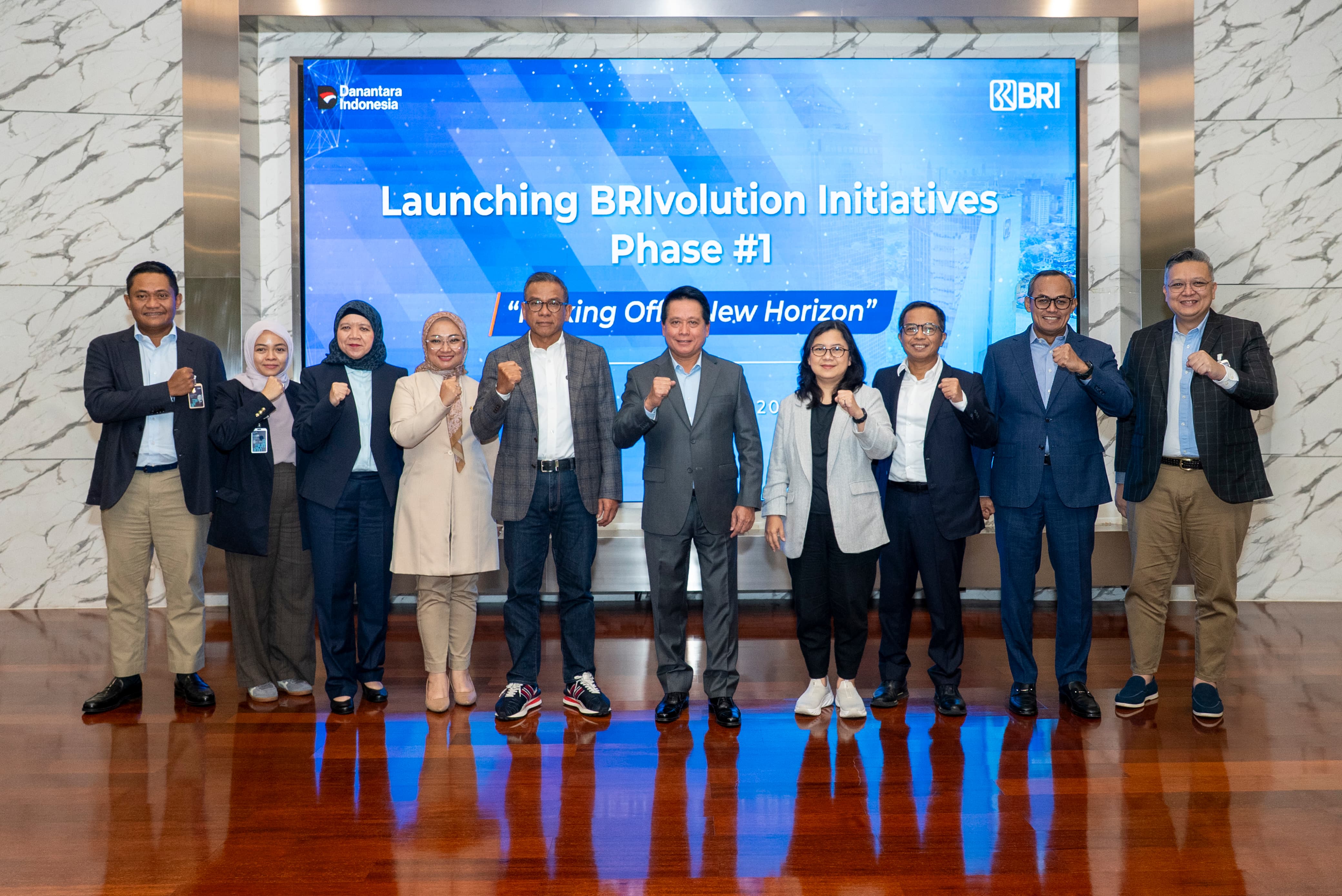 Peluncuran BRIvolution Initiatives Phase 1: Transformasi Bisnis BRI Menuju Horizon Baru