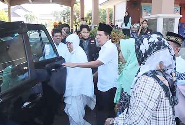 360 Jemaah Haji Tiba di Palembang, Menyisakan 1 Jemaah asal Prabumulih, Masih Dirawat di RS King Faisal Mekah
