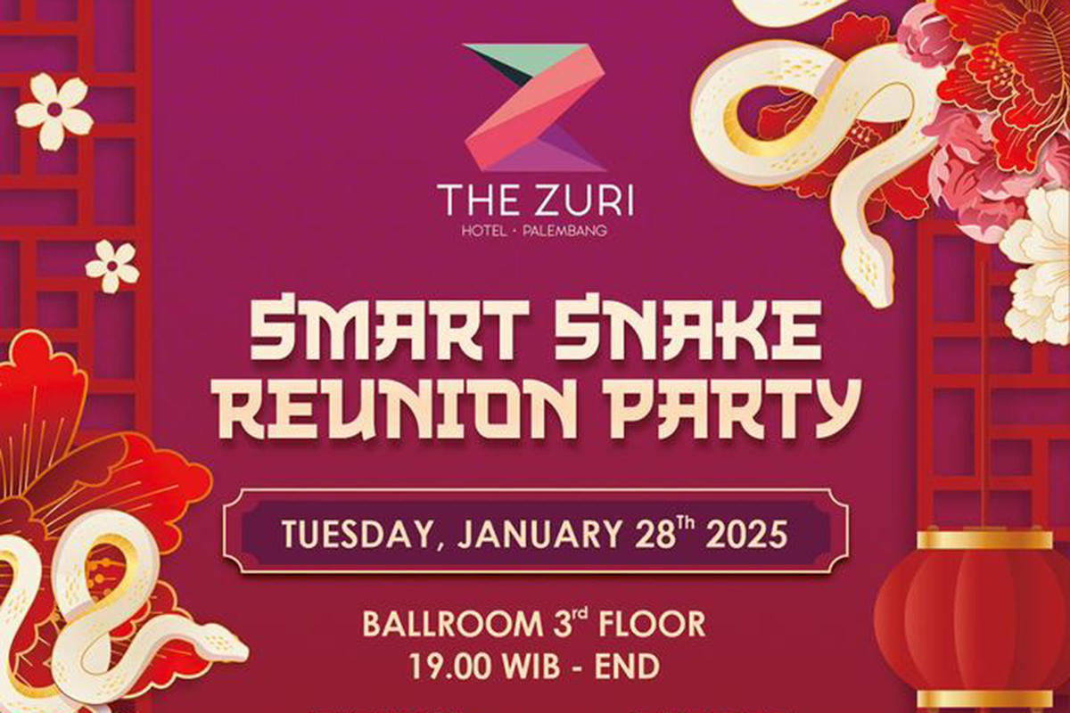 Rayakan Tahun Baru Imlek dengan Meriah di The Zuri Hotel Palembang, Smart Snake Reunion Party Siap Memukau!