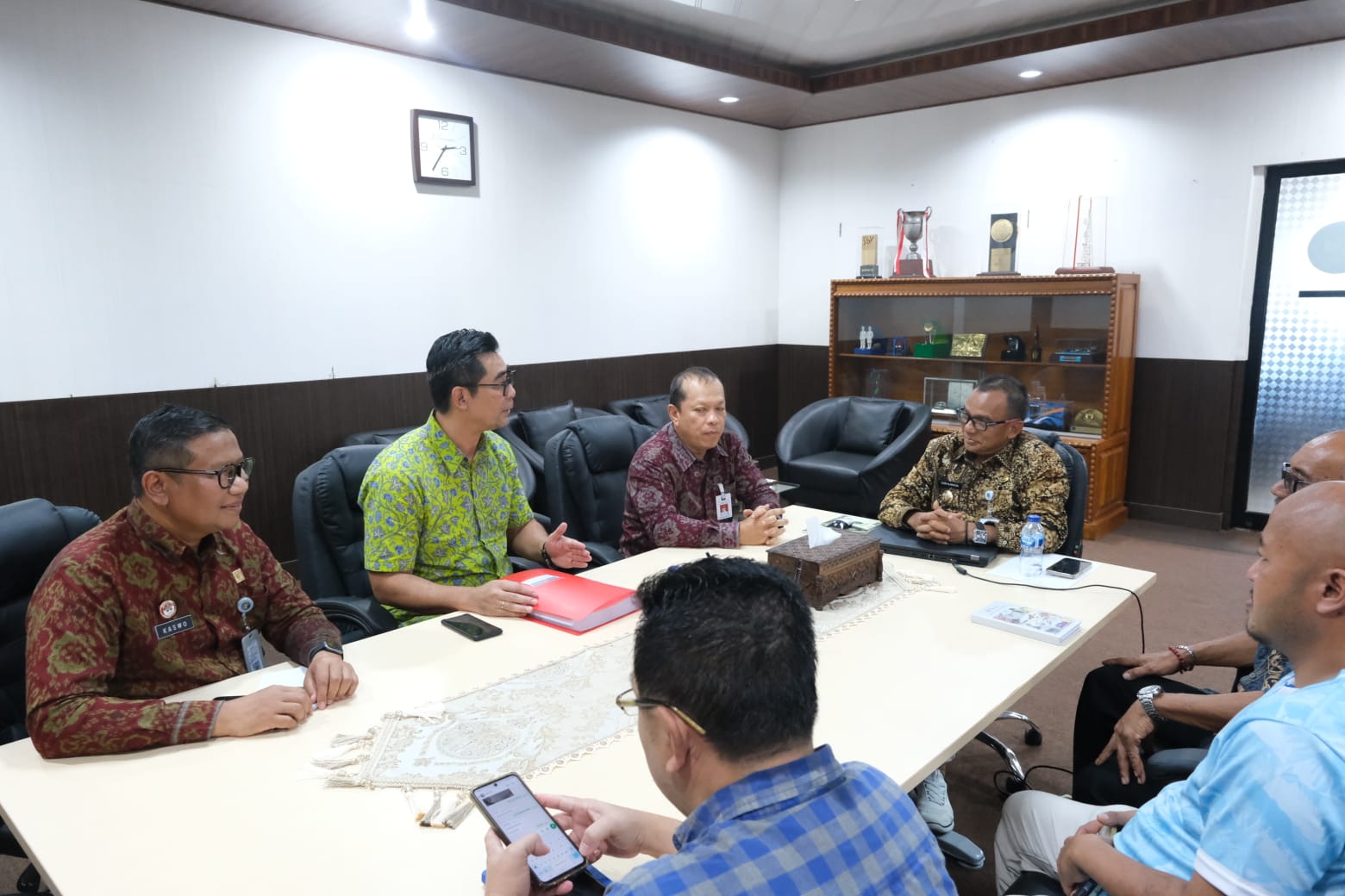 Percepatan Pendirian Koperasi Merah Putih, Kakanwil Kemenkum Babel Sambangi Bupati Belitung