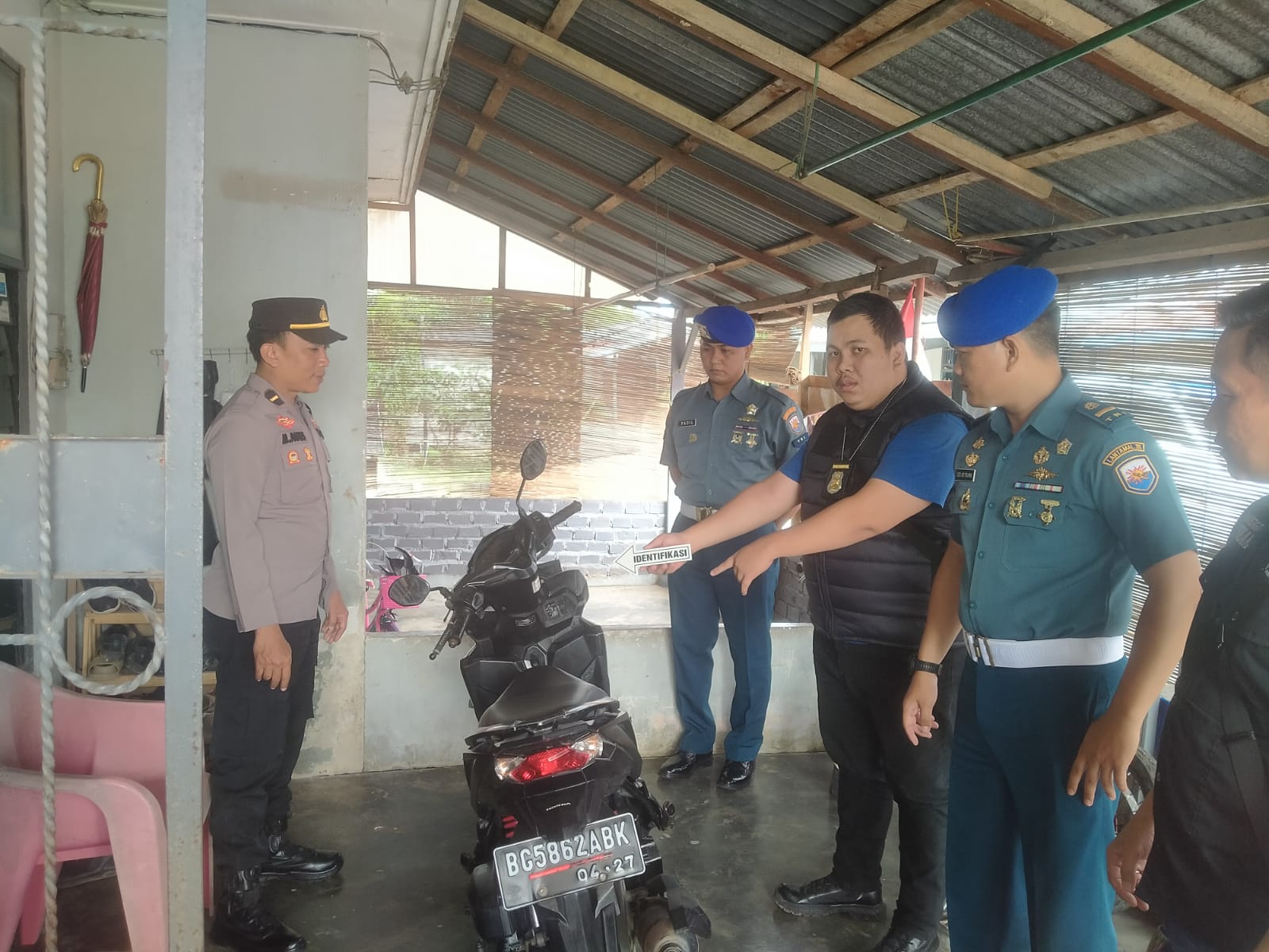 2 Sepeda Motor IRT Raib Dicuri di Komplek TNI AL Jakabaring Palembang 