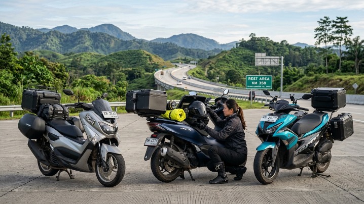 Box Motor Touring Terbaik untuk NMAX, PCX, dan Aerox: Praktis dan Nyaman