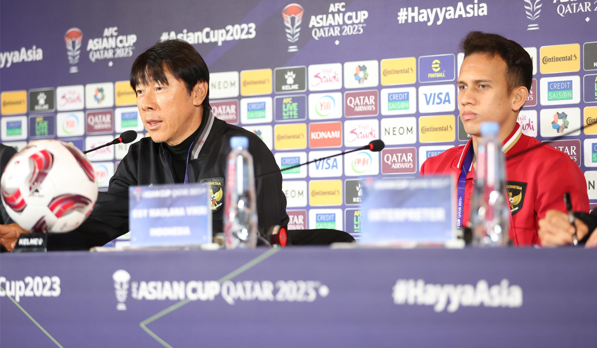 Shin Tae-yong Optimis Skuad Garuda Tak Gentar Menghadapi Jepang di Fase Grup D Piala Asia 2023