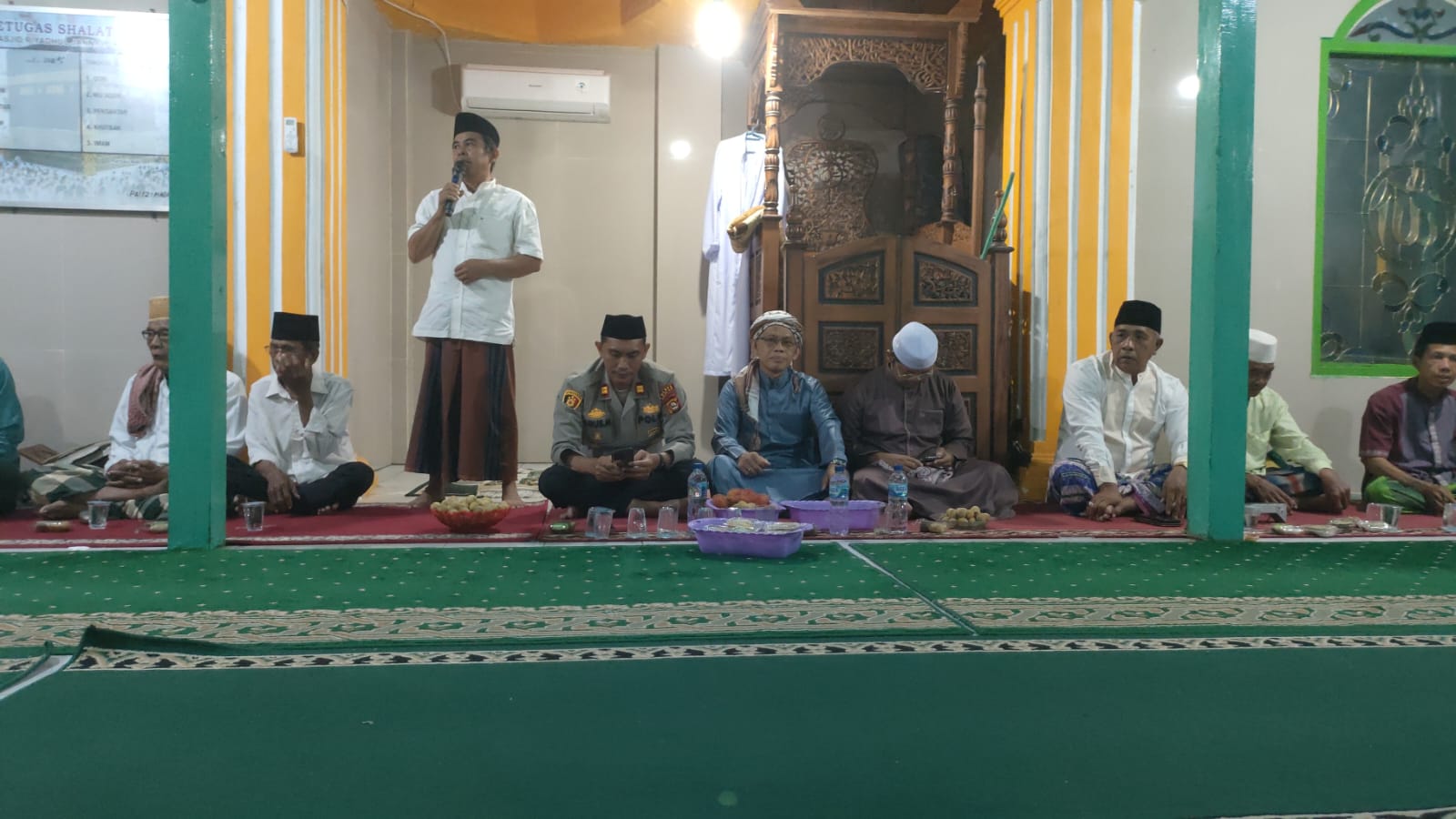 Baru Jabat Kapolsek Rantau Alai Ogan Ilir, IPTU Agus Masyudhi Ajak Warga Agar Terus Jaga Keamanan