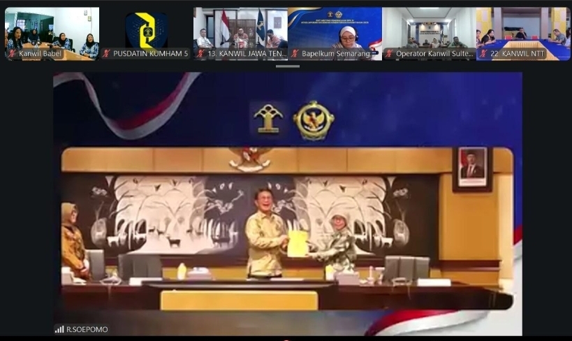 Exit Meeting BPK RI, Kemenkum Babel Perkuat Tata Kelola Keuangan