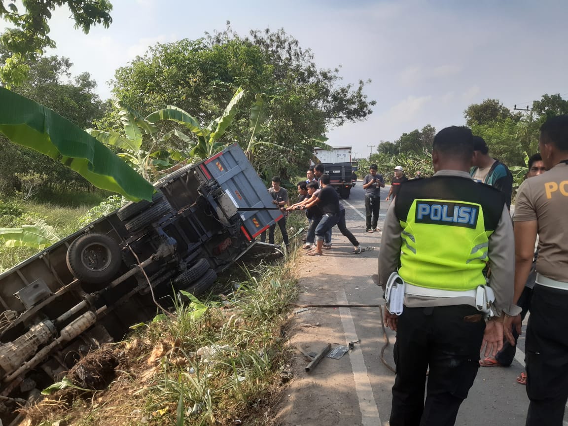 Bak Jadi Tempat Keramat, Kecelakaan Beruntun Kembali Terjadi di Jalan Lintas Palembang-Indralaya 