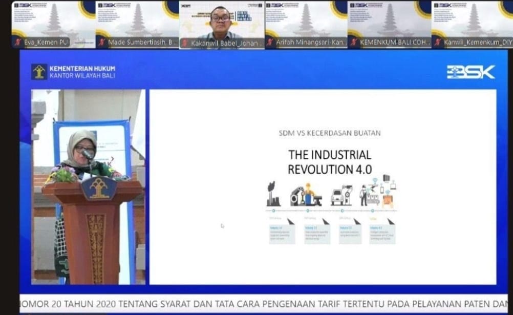 Kebijakan Tarif Layanan KI Dievaluasi, Kanwil Kemenkum Babel Tekankan Pentingnya Kepastian Hukum