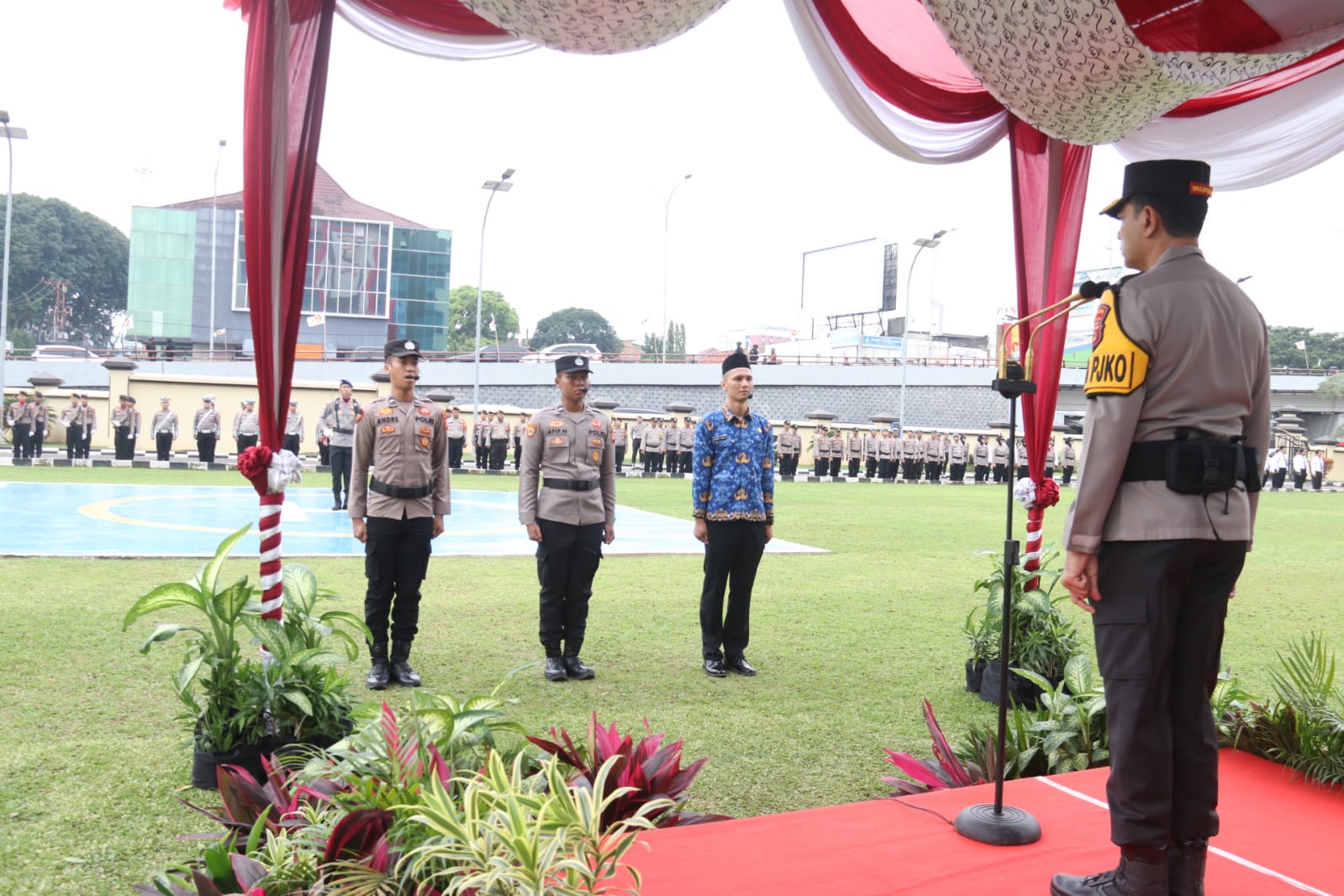 Wakapolda Sumsel Pimpin Upacara Hari Kesadaran Nasional, Tekankan Profesionalisme dan Integritas Polri