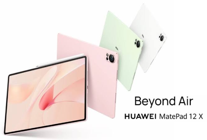 Terbaru, Huawei MatePad 12 X Tablet Minimalis Tawarkan Kapasitas Baterai Jumbo!