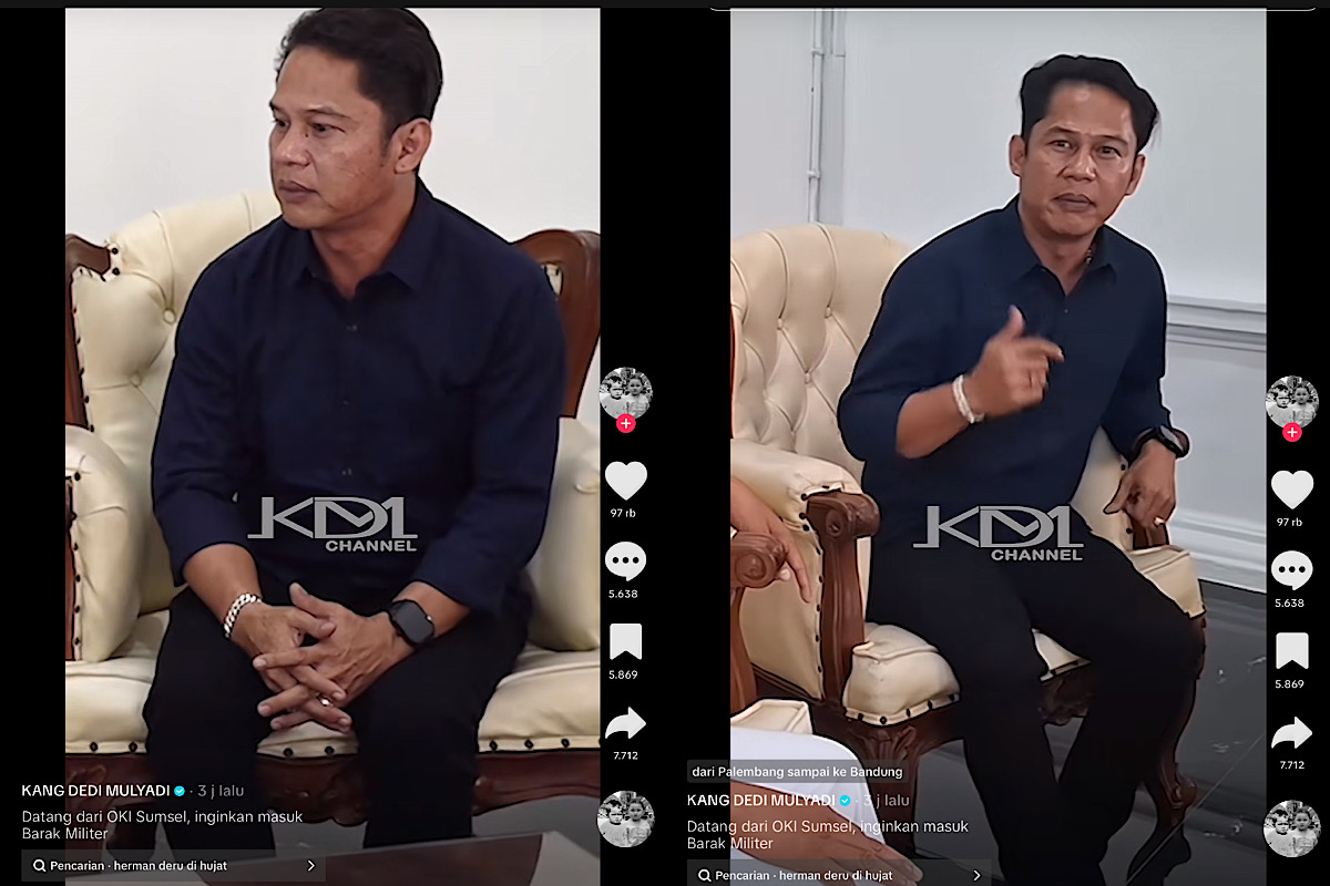 Kang Dedi Mulyadi Dibikin Terkejut, Anak OKI Dititip ke Barak Militer 2 Kakaknya Ternyata