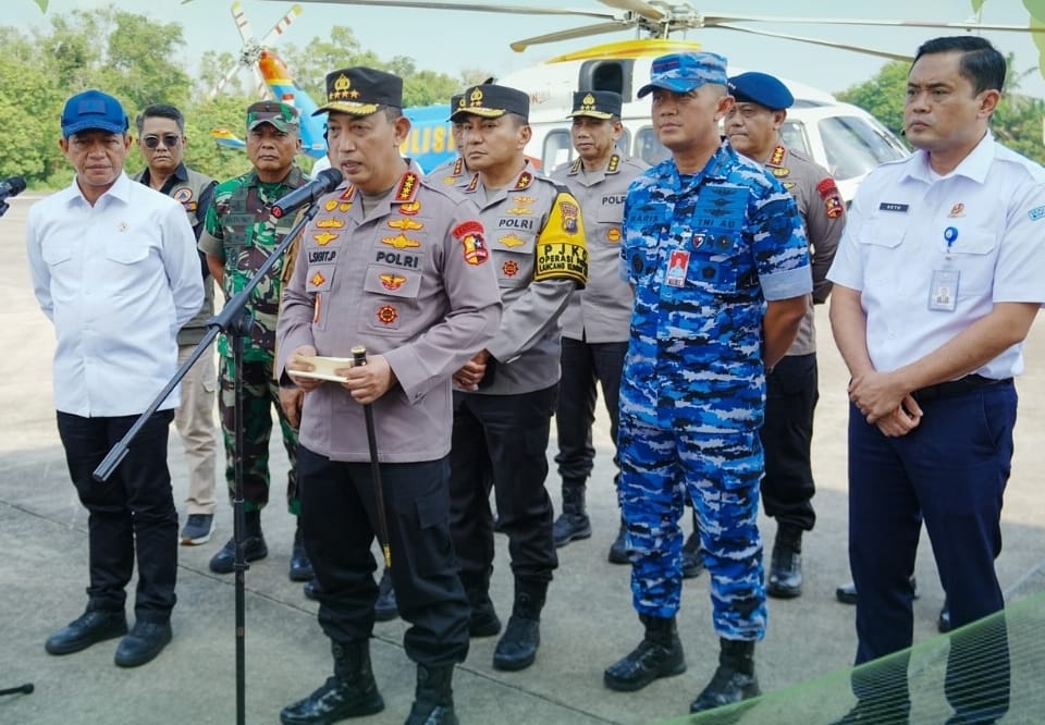 Kapolri Jenderal Listyo Sigit Prabowo Umumkan Penangkapan 46 Pelaku Pembakaran Hutan (Karhutla)