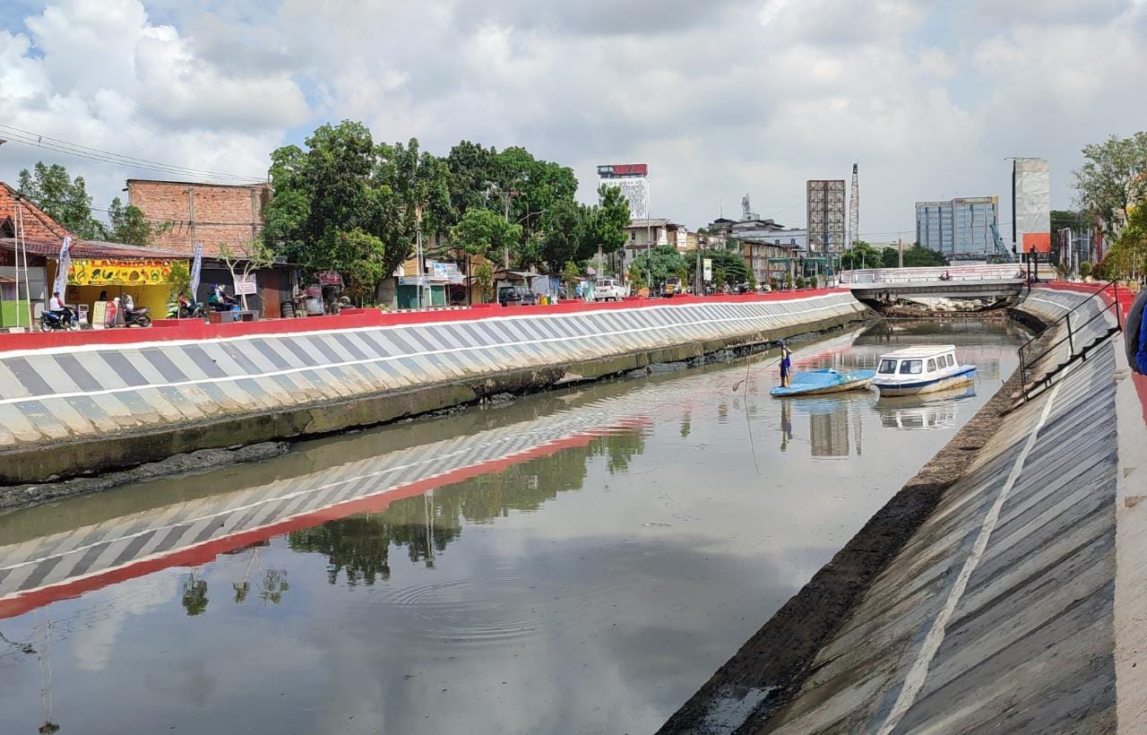 Begini Upaya Pemkot Palembang Agar Air Sungai Sekanak Lambidaro Tak Surut 