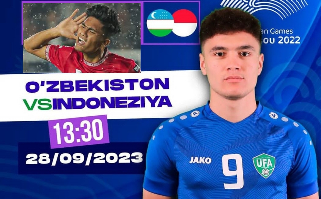 Live, Timnas Indonesia U-24 v Uzbekistan di Babak 16 Besar Asian Games, Peringkat 3 Terbaik Lawan Juara Grup 