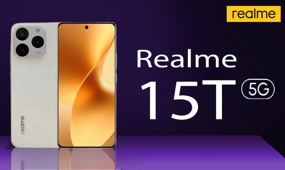 Smartphone Realme 15T 5G Mengusung Desain Premium dengan Kapasitas Baterai Besar 