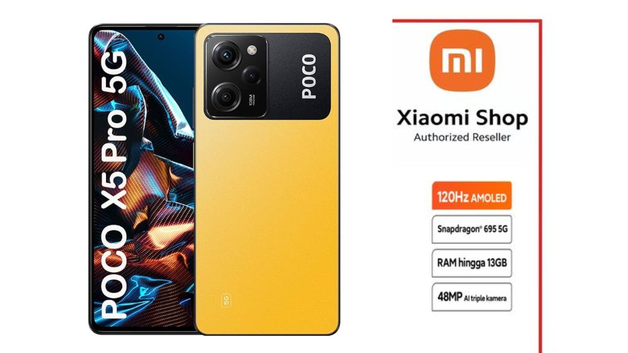 POCO X5 Pro 5G: HP 2 jutaan Layar AMOLED 120Hz dengan Dolby Vision, Performa Kencang