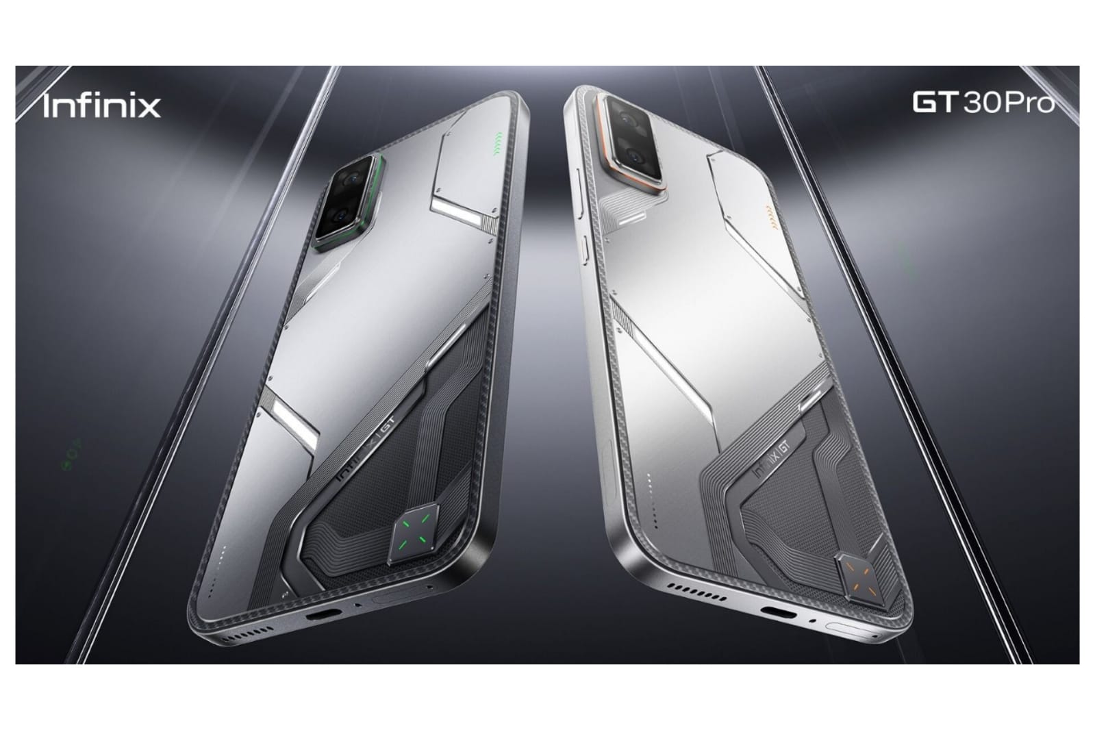 Infinix GT 30 Pro Mengusung Tampilan Desain Futuristik dengan Konsep Cyber Mecha