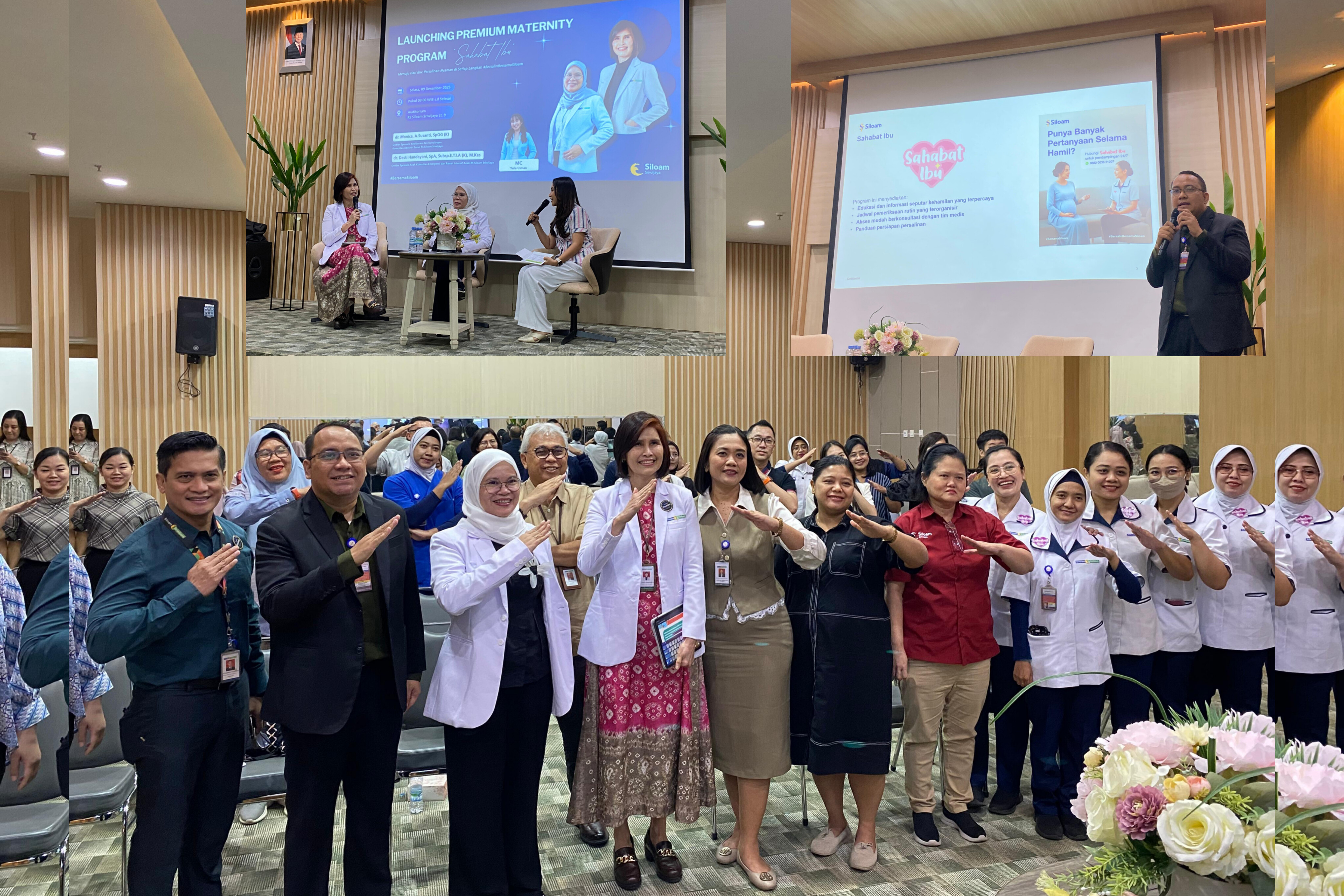 Launching Premium Maternity Program, RS Siloam Sriwijaya Palembang: Layanan Pendamping Eksklusif 