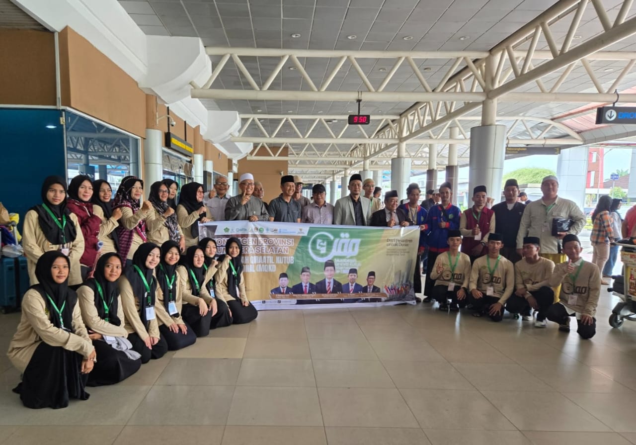 Kontingen Sumsel Bertolak Menuju Sulawesi Selatan, Siap Unjuk Gigi di MQK Internasional 2025
