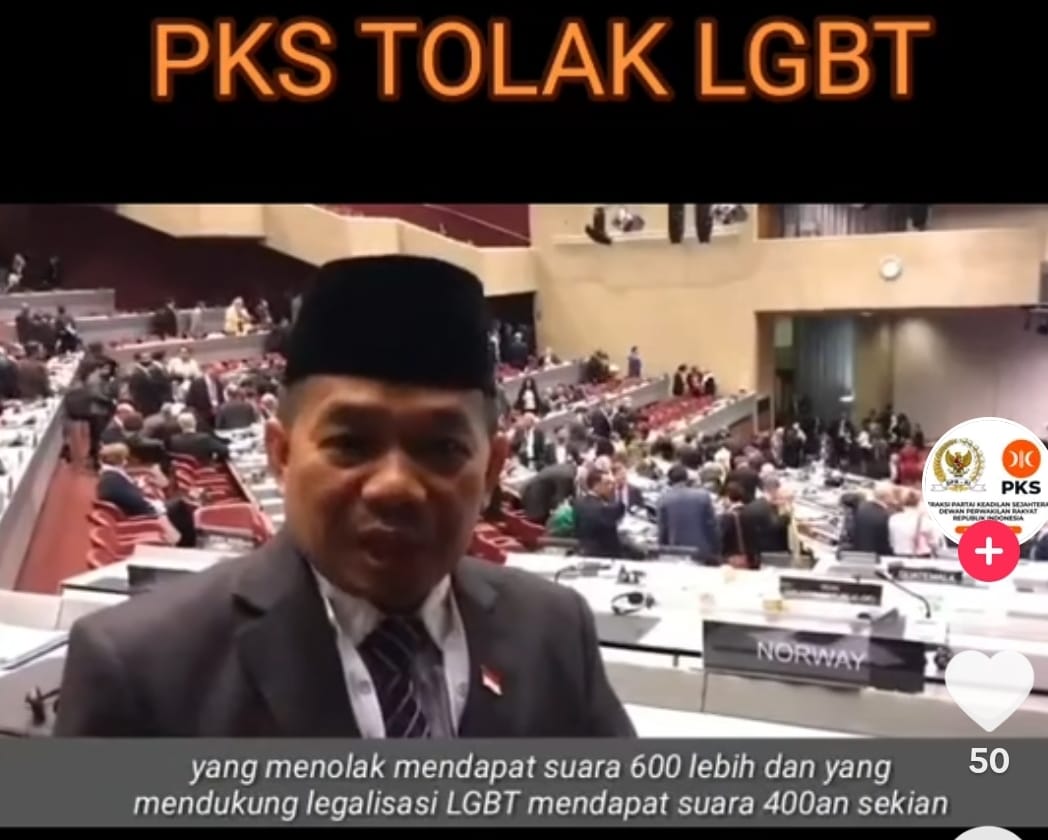 GAWAT! LGBT Kian Berani Pamer dan Unjuk Indentitas, Fraksi PKS: Ada Sponsor?