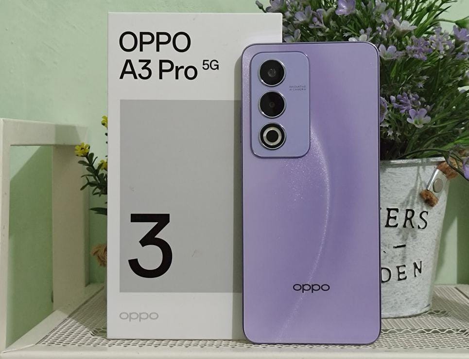 Oppo A3 Pro Pilihan Ponsel Tahan Banting dengan Perlindungan Sertifikasi IP54 