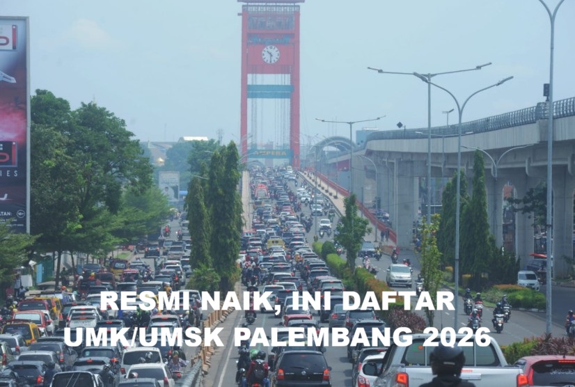 Resmi, UMK dan UMSK Palembang 2026 Naik 7,05%, Ratu Dewa Harapkan Ekonomi Masyarakat Menguat