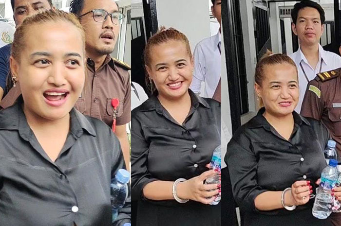 Jadi Tersangka dan Dijebloskan ke Penjara, Lina Mukherjee Malah Senyum Sumringah