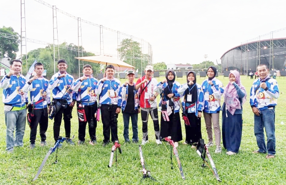 LUAR BIASA! Hari Pertama Cabor Panahan, Ogan Ilir Sudah Capai Target 3 Medali Porprov XV Sumsel