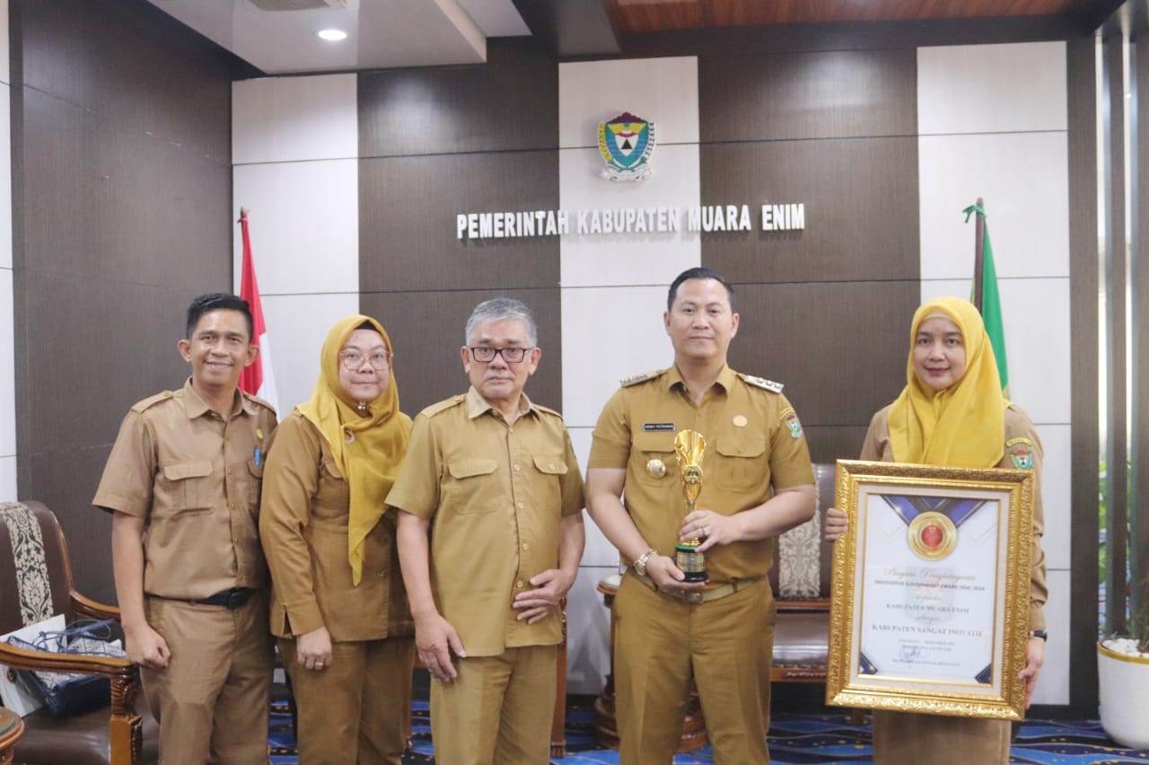 Pemkab Muara Enim Raih Penghargaan Innovative Government Award 2024