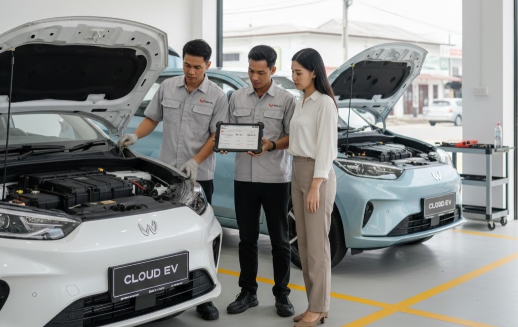 Biaya Servis Wuling Cloud EV vs Binguo EV 2026 Terungkap: Selisihnya Bikin Kaget!