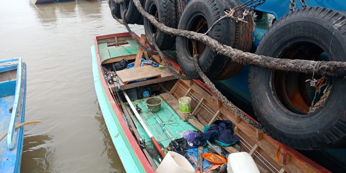 Ditabrak Tug Boat, 3 Penumpang Perahu Getek Hilang Saat Mancing di Perairan Muara Baru Banyuasin