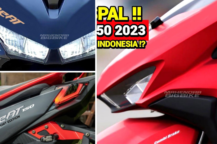 Semakin Mencuat, New Honda BeAT 2023 150 CC Gebrak Pasar Otomotif?, Simak Penjelasannya di Sini