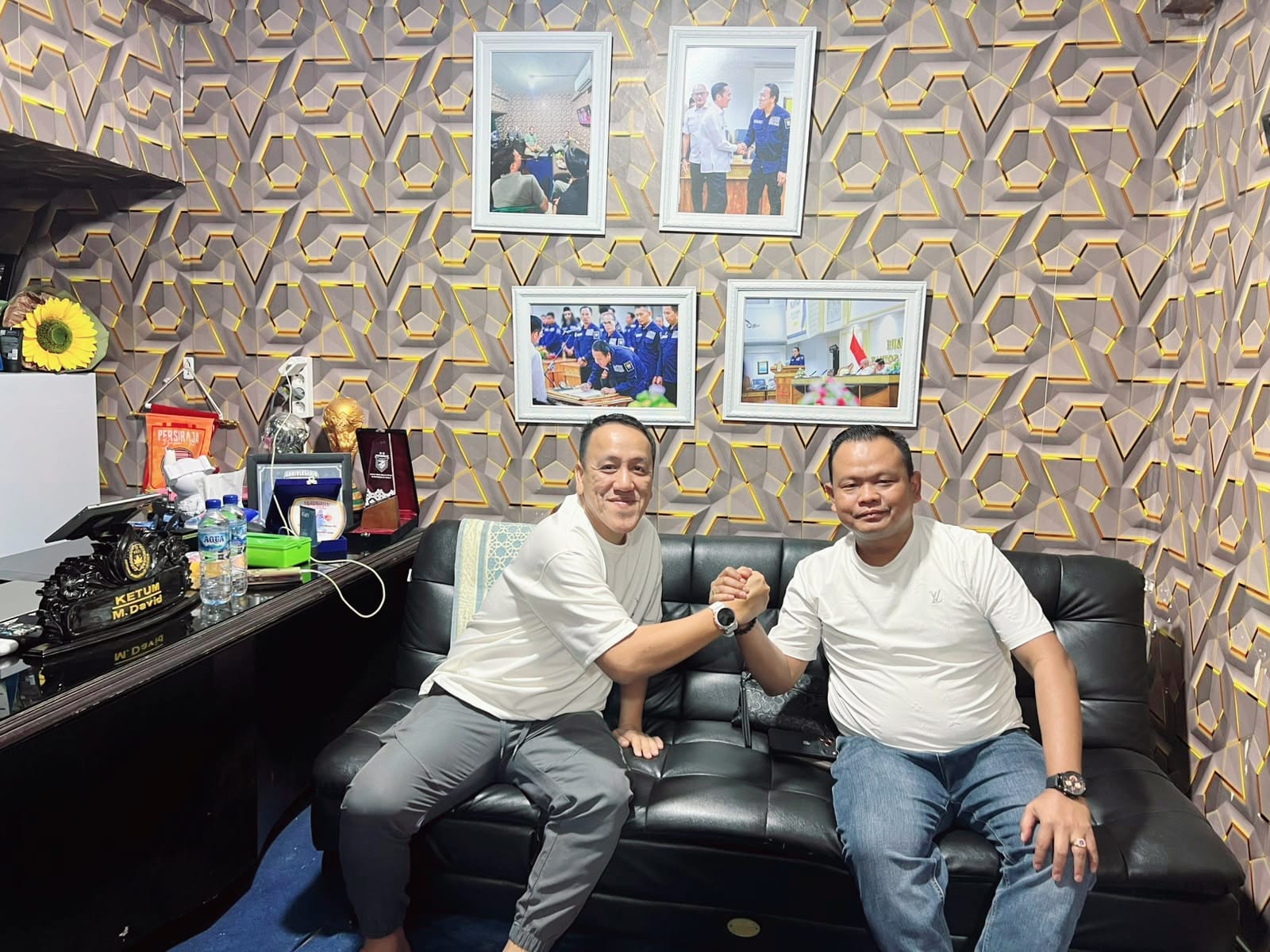 Optimis Sepakbola Sumsel Lebih Maju, David Gaspol Dukung Selamet Pimpin Asprov PSSI Sumsel