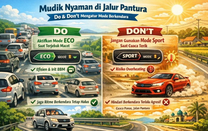 Mudik Lebaran Nyaman di Jalur Pantura: Ini Do and Don’t Mengatur Mode Berkendara Saat Terjebak Macet