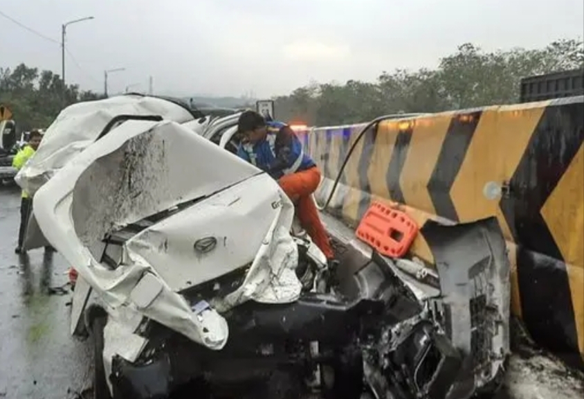 Kesaksian Korban Kecelakaan Beruntun KM 92 Tol Purbaleunyi, Gemetar Lihat Mobil Terbang di Atas Mobilnya