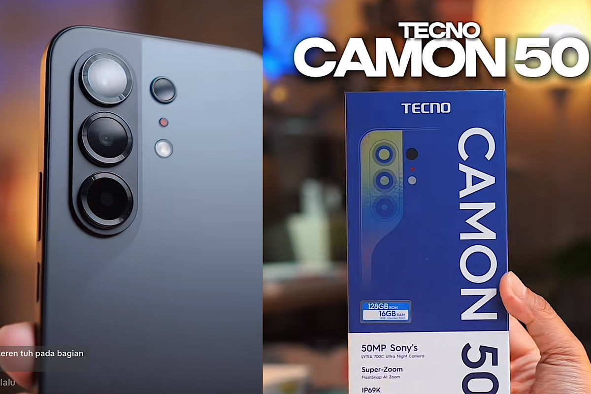 Siapkan THR Mu Buat Techno Camon 50, Spek Banyak Peningkatan Dari Techno Camon 40 Generasi Lawas