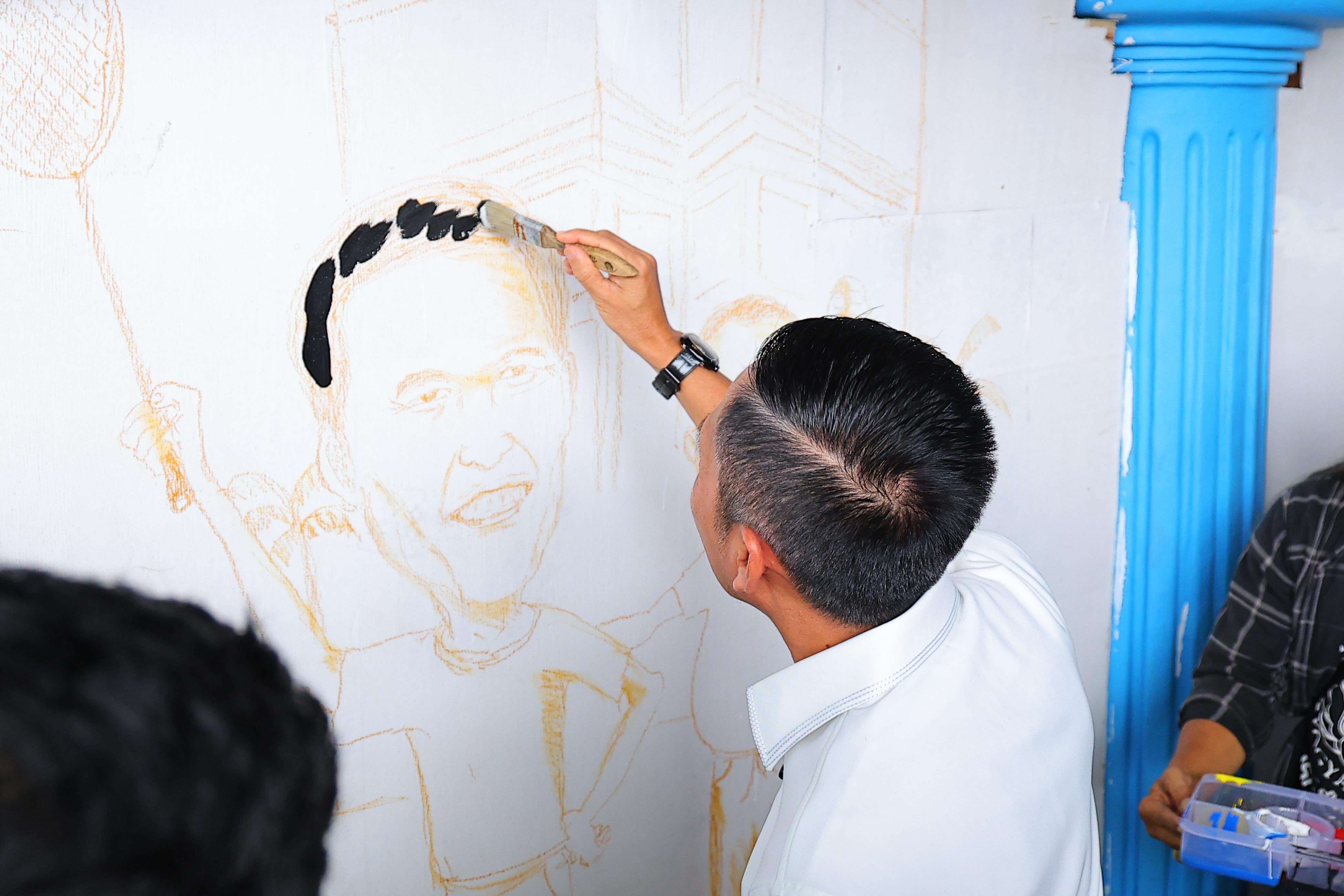 Antisipasi Vandalisme, Generasi Ratu Dewa dan DKP Gelar Lomba Mural Grafiti Walikota Palembang