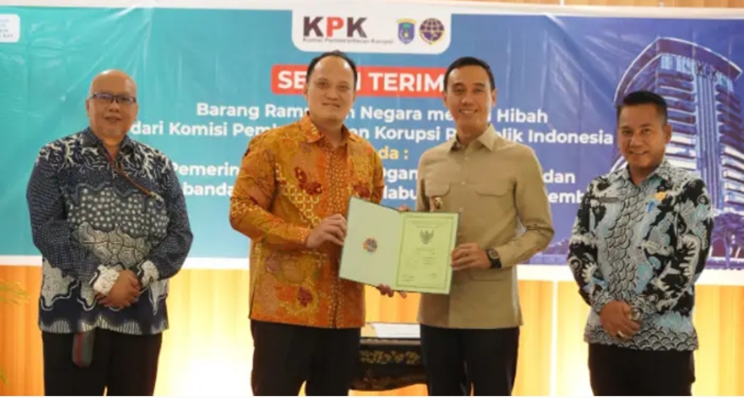 Pemkab OKI Maksimalkan Pelayanan Publik, Aset Sitaan Serahan KPK