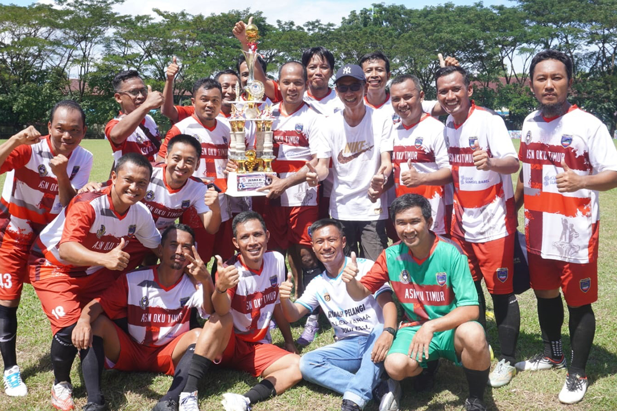 Kalah Pinalti dari PS Korpri Mura, Tim ASN OKU Timur Runner-up Bupati Lahat Cup 2024