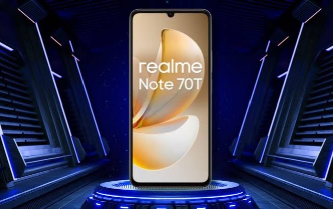 Realme Note 70T Bawa Desain Modern dengan Material Premium