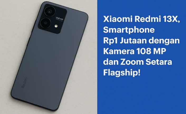 Xiaomi Redmi 13X, Smartphone Rp1 Jutaan dengan Kamera Flagship Rasa Entry-Level