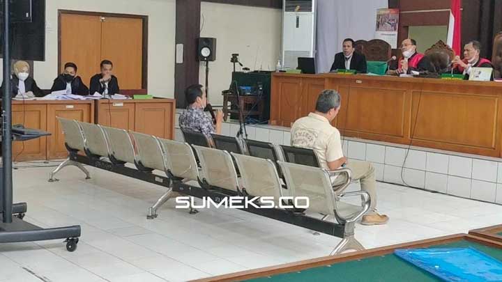 Dua Terdakwa Bibit Karet Disbunak OKI Jalani Sidang