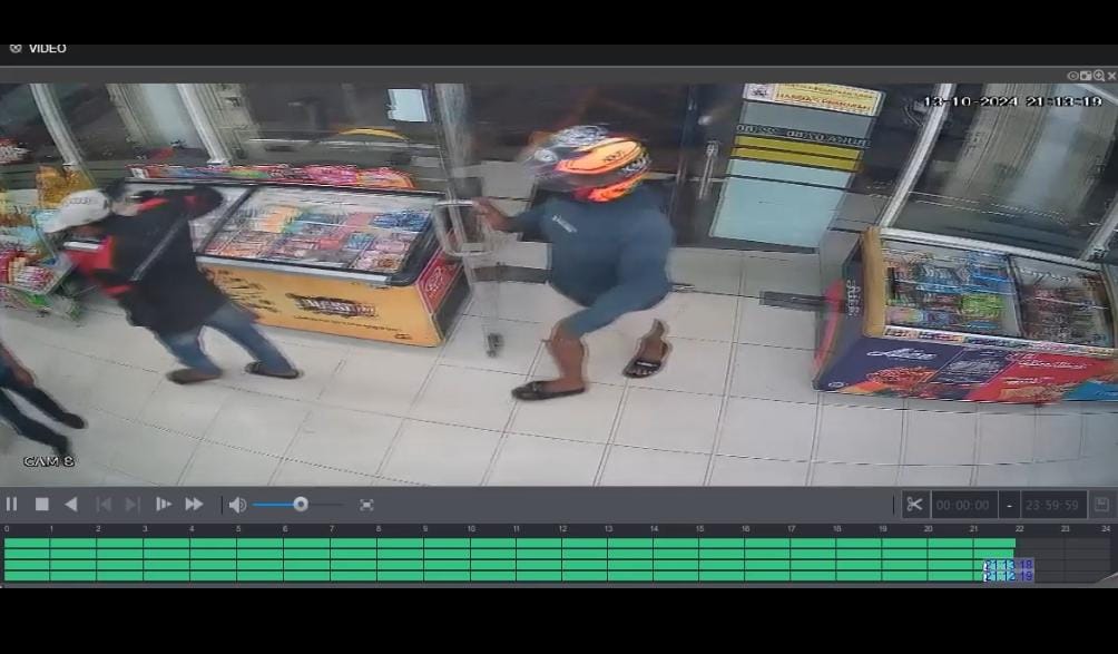 BRAVO, Polisi Ringkus 3 Perampok Bersenjata Api di Minimarket Babatan Saudagar Ogan Ilir