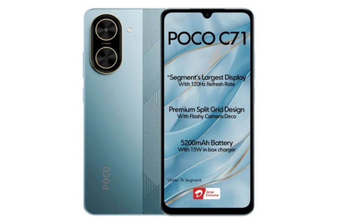 Resmi Poco C71 Hadir di Indonesia: HP Sejutaan dengan Layar 120Hz dan Baterai 5.200mAh