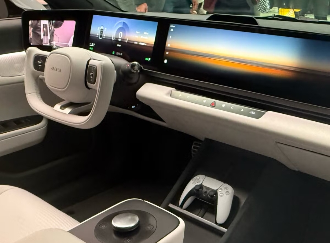 Honda Afeela Mobil Pertama di Dunia dengan PS Remote Play, Konsol PlayStation Hadir di Dalam Mobil